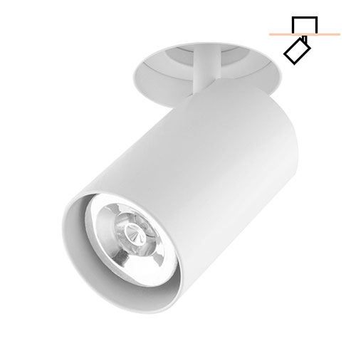 Semi-Recessed Spotlights