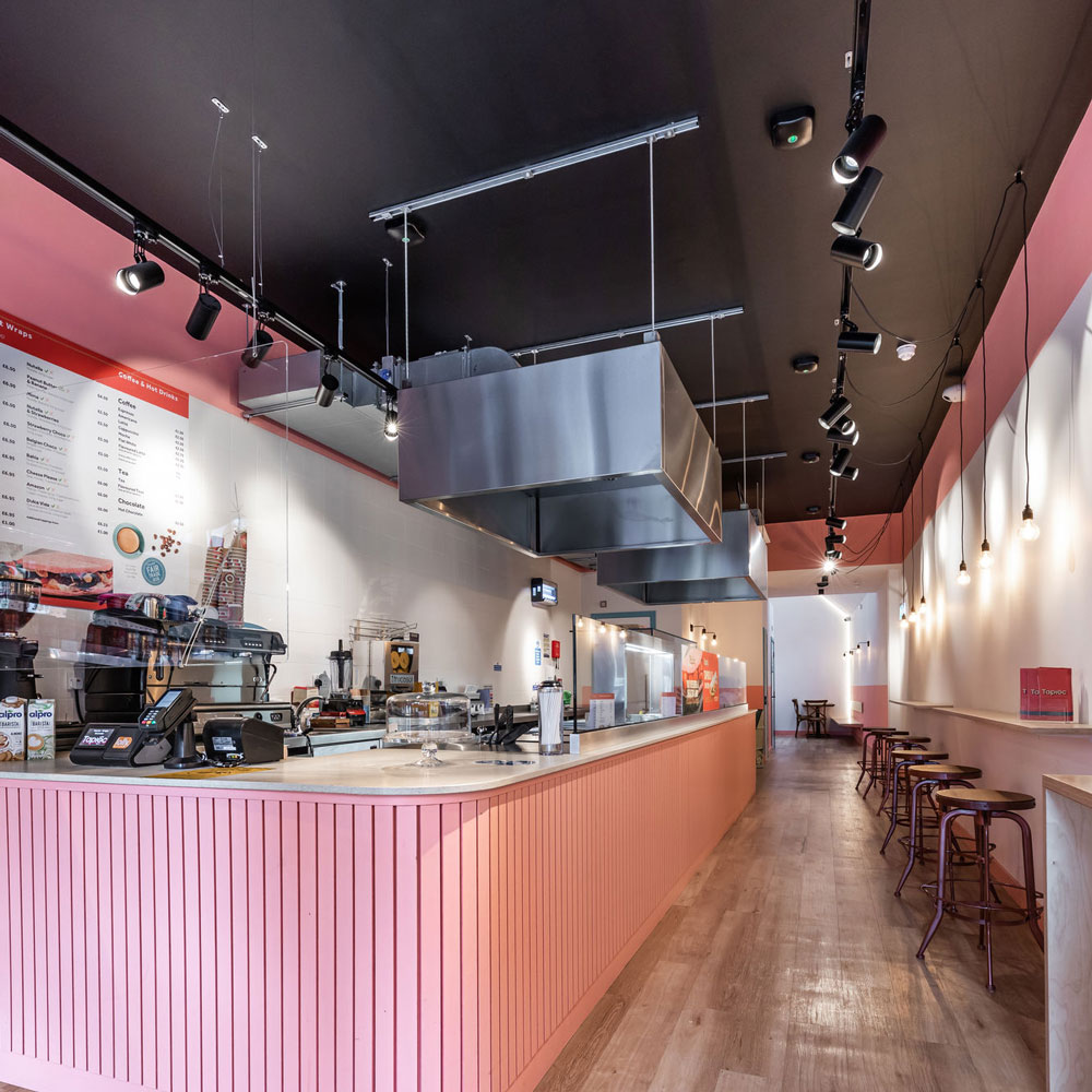 tube track lighting range